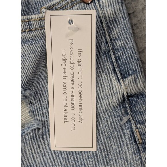 Wallflower The Fearless Curvy Super High Rise Straight Jeans Womens 9 / 29 Blue - Picture 5 of 16